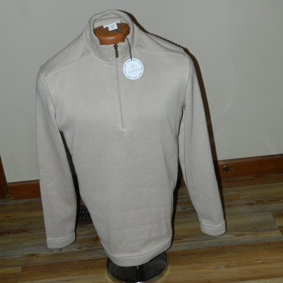 ASPEN BRAND NEW WITH TAGS SWEATER SIZE MEDIUM TAN
